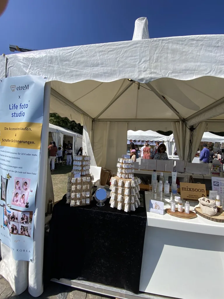 SoulPlus booth at Museumsuferfest in Frankfurt