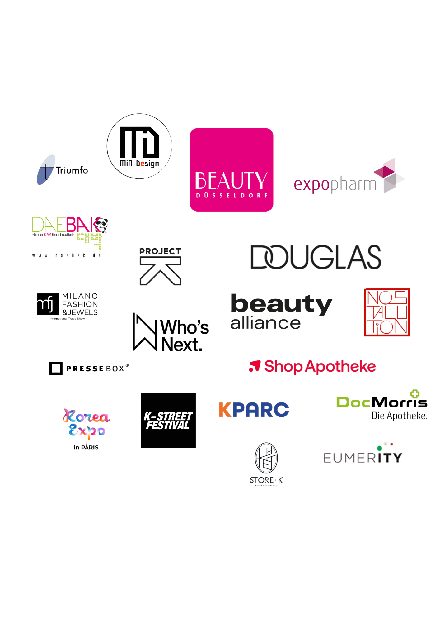 European retail, event, media and distribution partners connected with SoulPlus